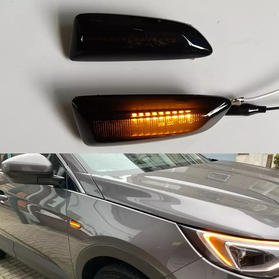 LED- Повторювачі поворотів динамічні OPEL ASTRA J INSIGNIA B ZAFIRA C OPEL CROSSLAND X 13273103/13273104
