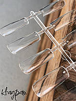 Типси гелеві для нарощування нігтів 240 шт., квадрат, прозорі