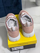 Кросівки жіночі Messimod H21Y4411-PUDRA-O5 шкіряні кольори пудра, фото 7