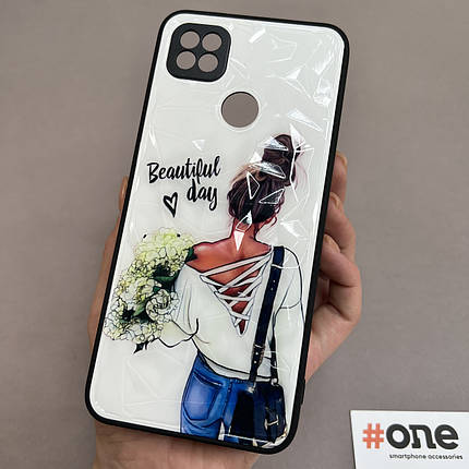Чохол для Xiaomi Redmi 9C Ladies з 3д ефектом з принтом дівчини чохол на телефон сяомі редмі 9с білий, фото 1