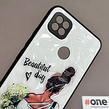 Чохол для Xiaomi Redmi 9C Ladies з 3д ефектом з принтом дівчини чохол на телефон сяомі редмі 9с білий, фото 4