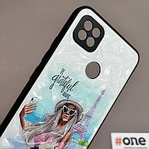 Чохол для Xiaomi Redmi 9C Ladies з принтом дівчини з 3д ефектом чохол на телефон сяомі редмі 9с білий, фото 4