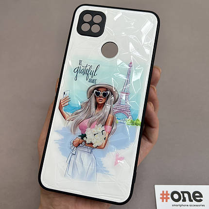 Чохол для Xiaomi Redmi 9C Ladies з принтом дівчини з 3д ефектом чохол на телефон сяомі редмі 9с білий, фото 1