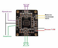 Стерео Підсилювач Аудіо PAM8610 2х15Вт D-класу Декодер MP3 Модуль