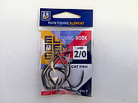 Крючки Zeox Cat Fish 301BN 2/0 (7шт)