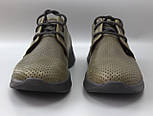 Олівкові хакі літніі кросівки чоловіче взуття великих розмірів Rosso Avangard BS SlipySHN Oliva Perf, фото 3