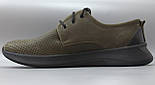 Олівкові хакі літніі кросівки чоловіче взуття великих розмірів Rosso Avangard BS SlipySHN Oliva Perf, фото 2