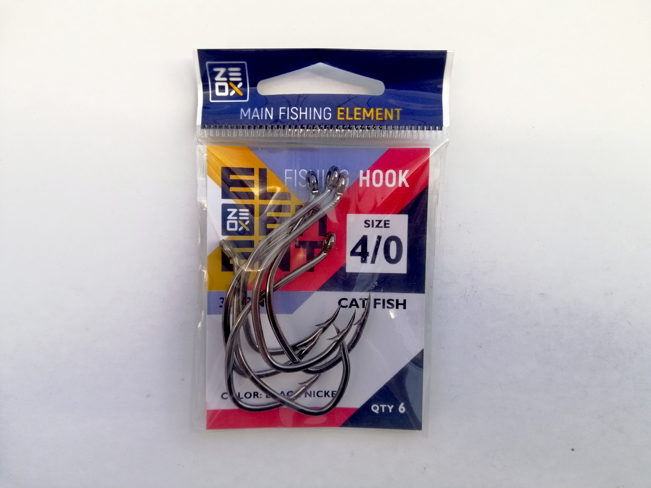Гачки Zeox Cat Fish 301BN 4/0 (6шт)