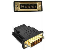 Переходник из DVI-D (24+5) папа -> HDMI мама 1080p адаптер конвертер