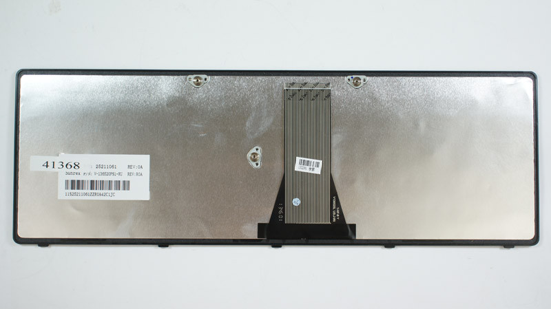 Клавіатура для ноутбука LENOVO (Flex 15, Flex 15D, G500s, G505s, S510p) rus, black, black frame