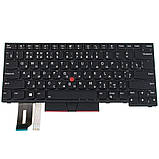 Клавіатура для ноутбука LENOVO (ThinkPad: E480, L380) rus, black, фото 3