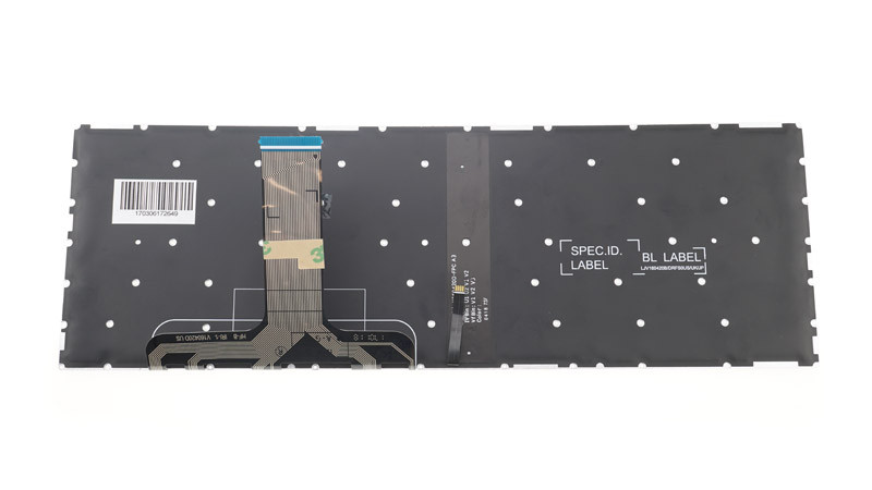 Клавіатура для ноутбука LENOVO (Legion: Y520-15) rus, black, без фрейма, підсвічування клавіш(оригінал RED)
