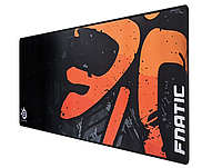 Большой игровой компьютерный коврик для мышки FNATIC 90х40см