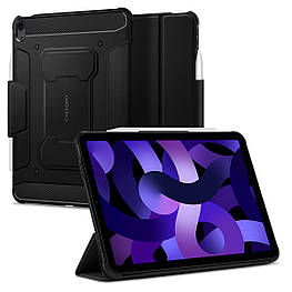 Чохол Spigen Rugged Armor Pro для iPad Air 7 / 6 / 4 10.9' (2024/2022/2020), ACS02054 у чорному кольорі