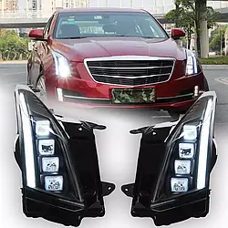 Передні тюнінг LED-льодяники Cadillac ATS 2013+ г.в. Кадилак АТС