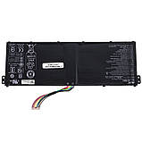Оригінальна батарея для ноутбука ACER AP16M5J (Aspire ES1-523, ES1-532G, ES1-533, ES1-732) 7.7V 4810mAh 37Wh Black (KT.00205.006), фото 4