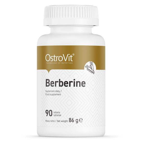 OstroVit Berberyne Берберин з екстракту барбарису контроль рівня цукру, 90 таблеток