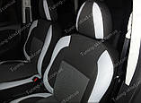 Чохли на сидіння Нісан Ноут (чохли з екошкіри Nissan Note стиль Premium), фото 4