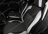 Чохли на сидіння Нісан Ноут (чохли з екошкіри Nissan Note стиль Premium), фото 7