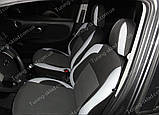 Чохли на сидіння Нісан Ноут (чохли з екошкіри Nissan Note стиль Premium), фото 8