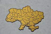 Магнит на холодильник "Карта Украины"