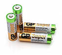 Лужні батарейки GP Super Alkaline Batteri AA 1.5V 15A-U4 LR6 комплект  4 шт., фото 2