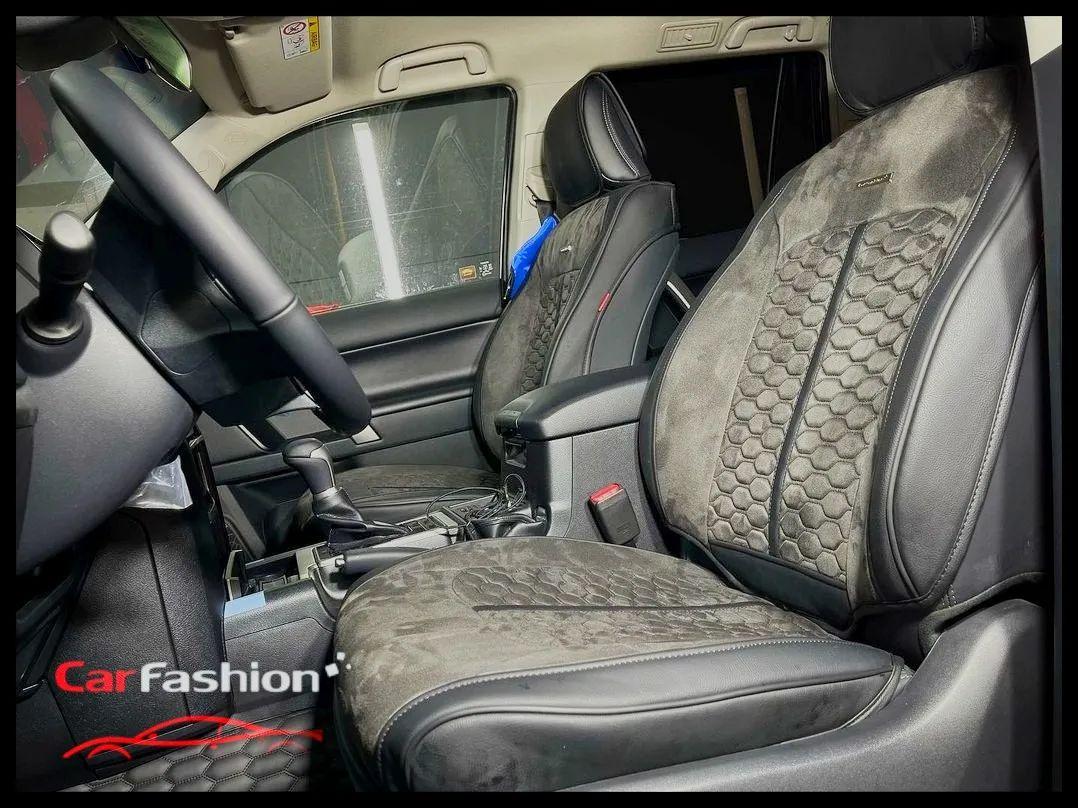 Каркасні чохли-накидки на передні сидіння CarFashion, модель STALKER FRONT, фото 1