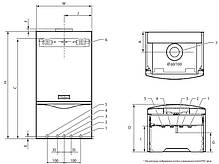 Газовий котел Vaillant turboTEC pro VUW 282/5-3 (турбо) / 0010015322, фото 6
