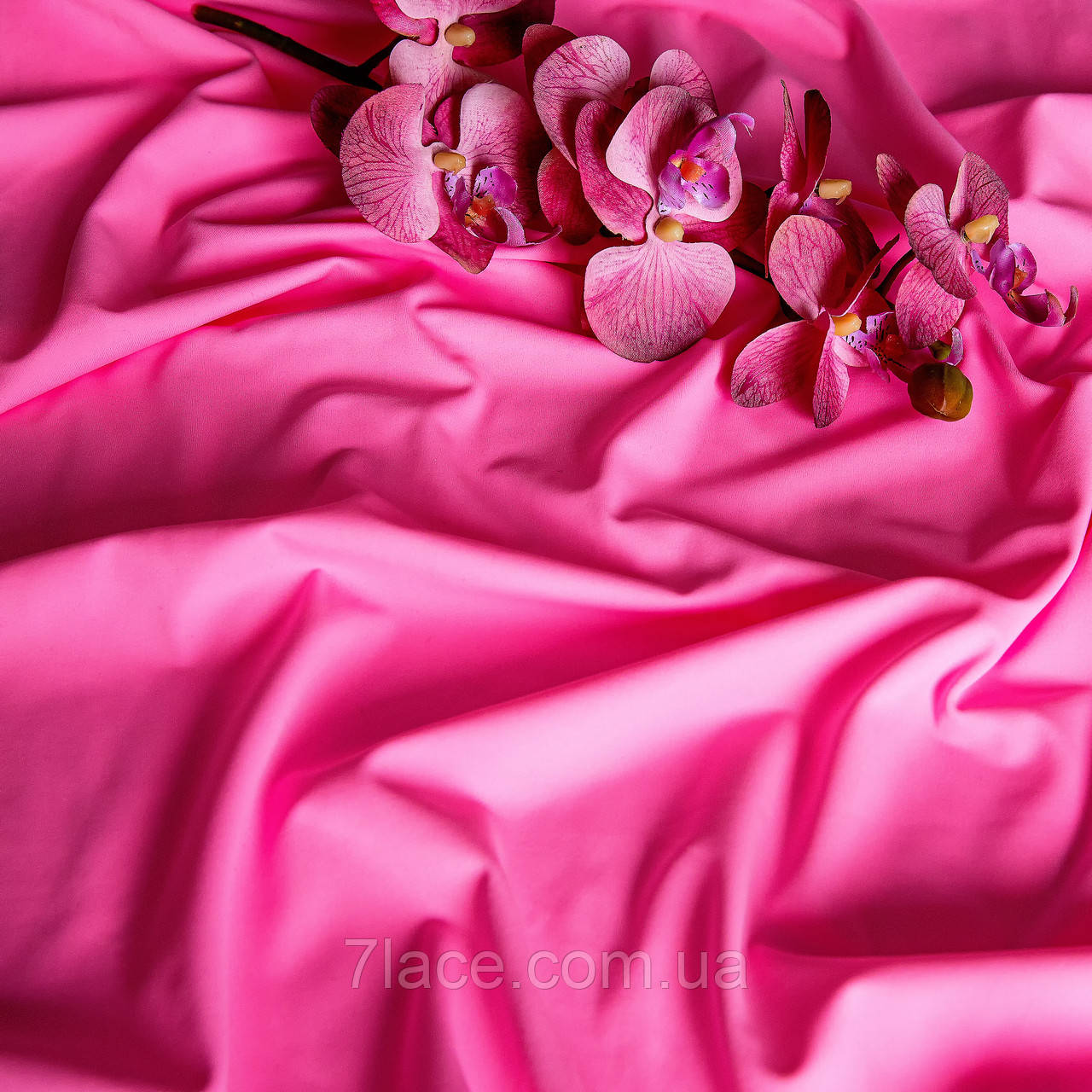 Трикотажна тканина матовий БІФЛЕКС / колір рожевий / ціна вказана за 0,5 метра, фото 1