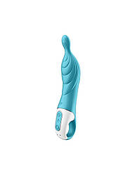 Інноваційний вібратор для точки А Satisfyer A-Mazing 2 Turquoise, 22х4,3 см.