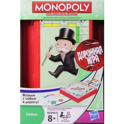 Дорожня гра Hasbro Монополія , фото 1