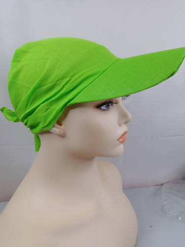 Купить Кепка косынка бандана с козырьком шапочка летняя 54-60 рр сзади ...