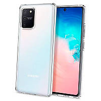 Силиконовый чехол для Samsung S10 Lite прозрачный