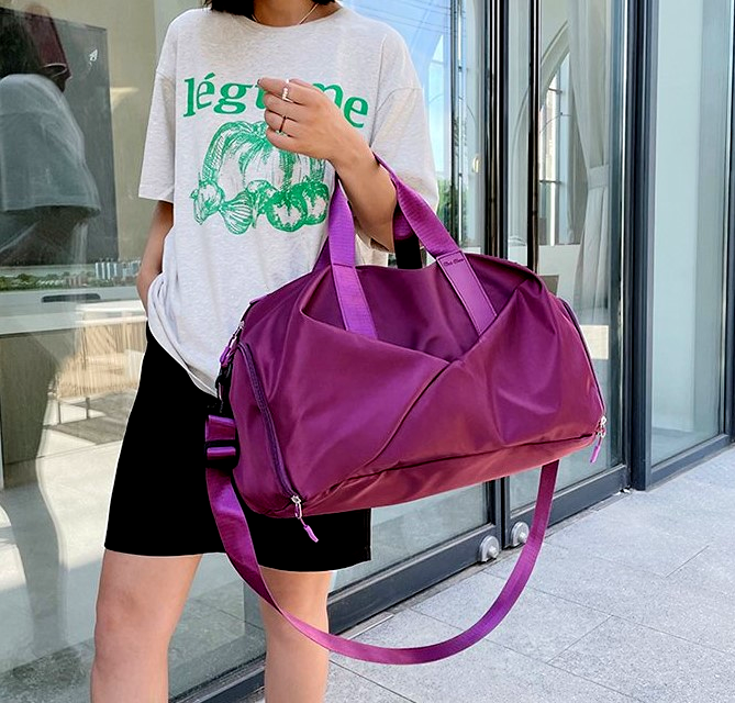 Спортивная сумка женская для спортзала, тренировок, фитнеса, бассейна и ...