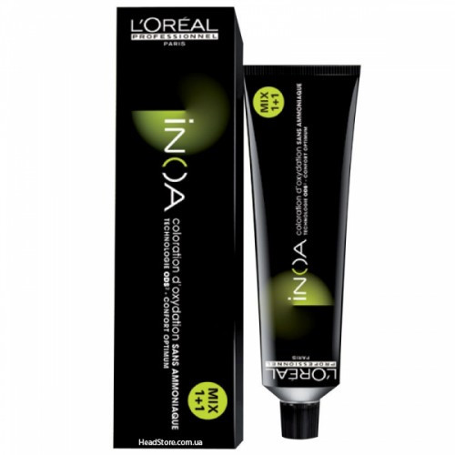Фарба 60 мл L'Oreal Professionnel Inoa 6.42 темний блондин мідний перламутровий