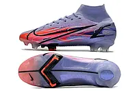 Бутсы футбольные Nike Mercurial Superfly 8 Mbappé KM/ найк меркуриал суперфлай / копы найк меркуриал