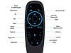 Аеропульт G10S Pro BT  2,4G + Bluetooth Air Mouse Гироскоп Повітряна мишка Wireless Android TV BOX, фото 2
