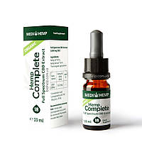 Medihemp CBD Oil RAW 18% (Organig Hemp Complete 1800 mg.) - 10ml