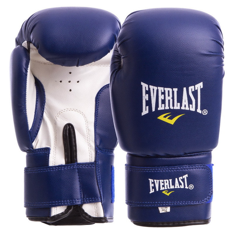 Дитячі рукавички боксерські тренувальні Юниор (4-14oz), сині
