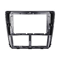 Перехідна рамка 9" Lesko Subaru Forester 2008-2012 Impreza 2007-2012 (6875) Black 9 шт., фото 3