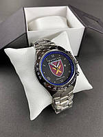 Часы наручные Perfect стальной браслет, именные часы, часы с Вашим логотипом