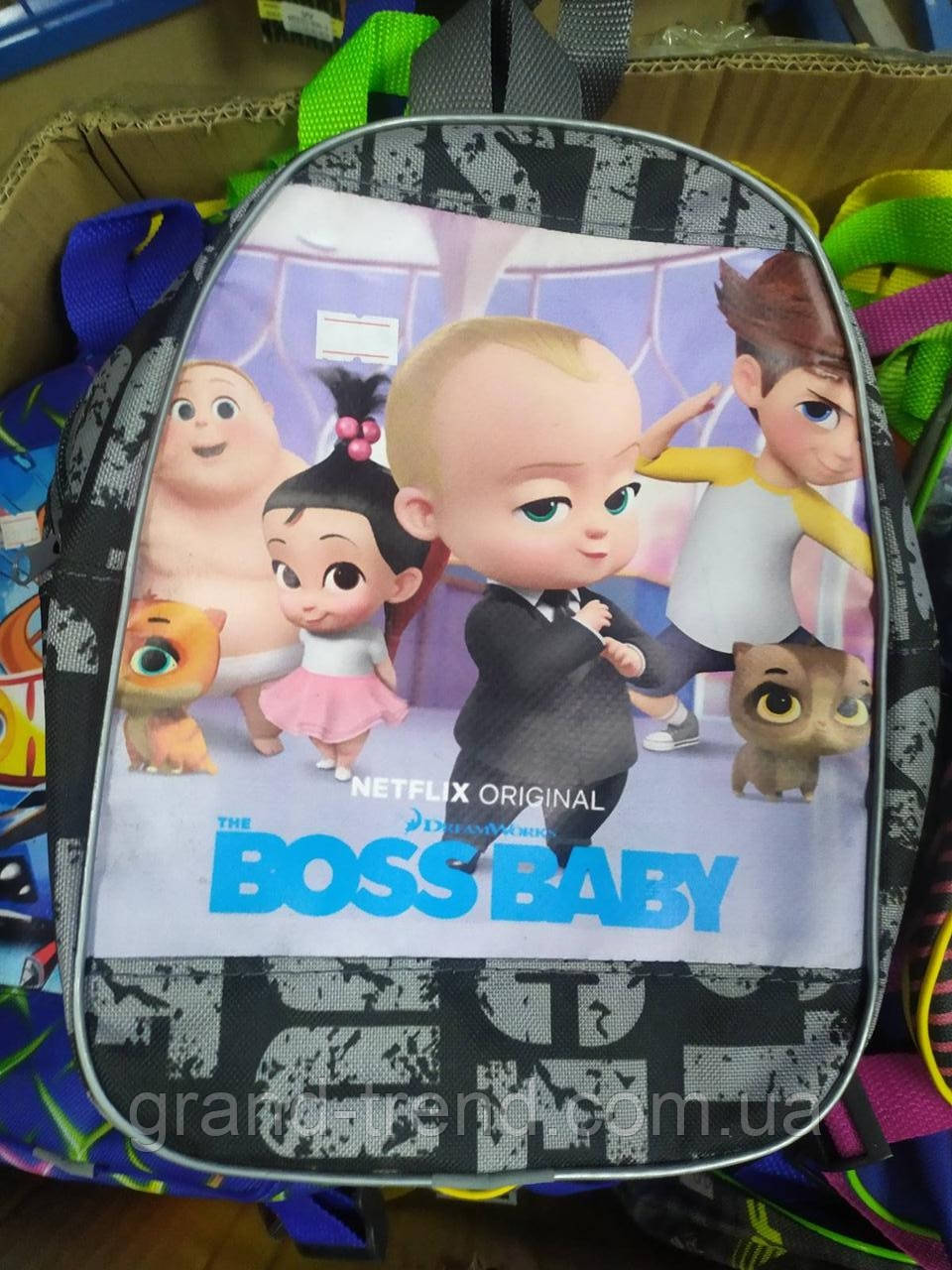 Дитячий дошкільний рюкзак - Boss Baby