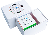 GAN 460 M Magnetic stickerless | Ган Кубик Рубіка 4х4 без наліпок, фото 6