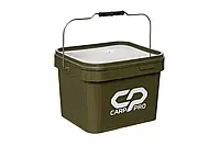 Вeдро прямоугольное Carp Pro с крышкой 10л