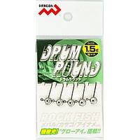 Джиг-голівка Dragon Drum Round 1.5г(5шт))