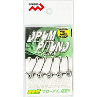 Джиг-голівка Dragon Drum Round 3.0г(5шт)