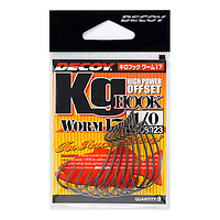 Крючок Decoy KG Worm 17 №1/0(9шт)