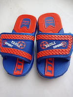 Дитячі сланці на липучці для хлопчика М'яч 24-16.5