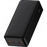 Power Bank BASEUS 30000mAh 20w / Павербанк BASEUS LED дисплей 598ML-N01 Швидке заряджання, фото 6