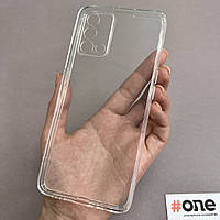 Чехол для Oppo A74 силиконовый плотный чехол на телефон оппо а74 прозрачный NSP